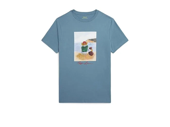 Футболка Polo Bear Cotton Jersey Big Kid Polo Ralph Lauren Kids, Adirondack Rose