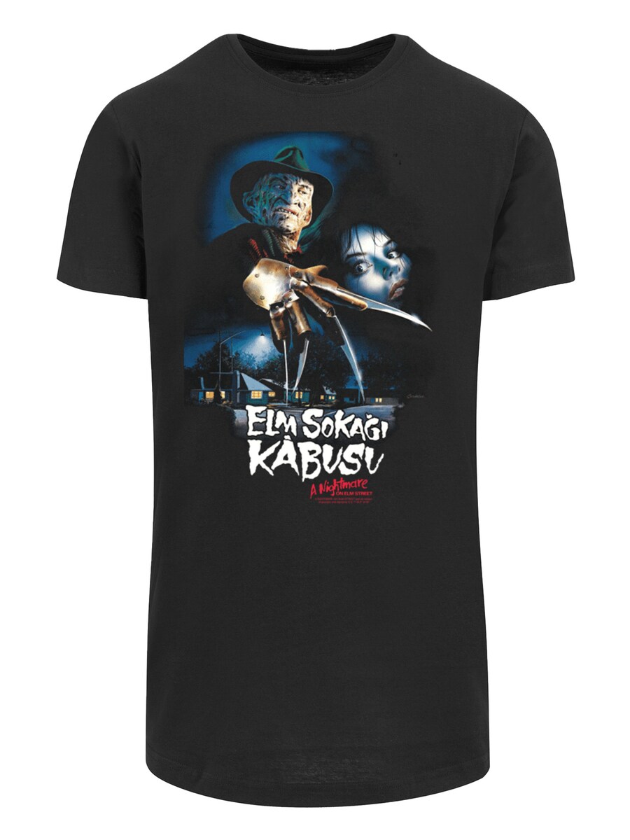 

Классическая футболка F4NT4STIC Shirt Nightmare On Elm Street Turkish Movie Poster, черный