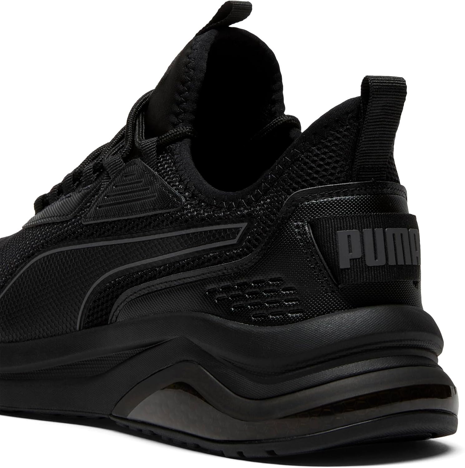 Мужские кроссовки Puma Amplifier, черный/серый/темно-серый — фото 2