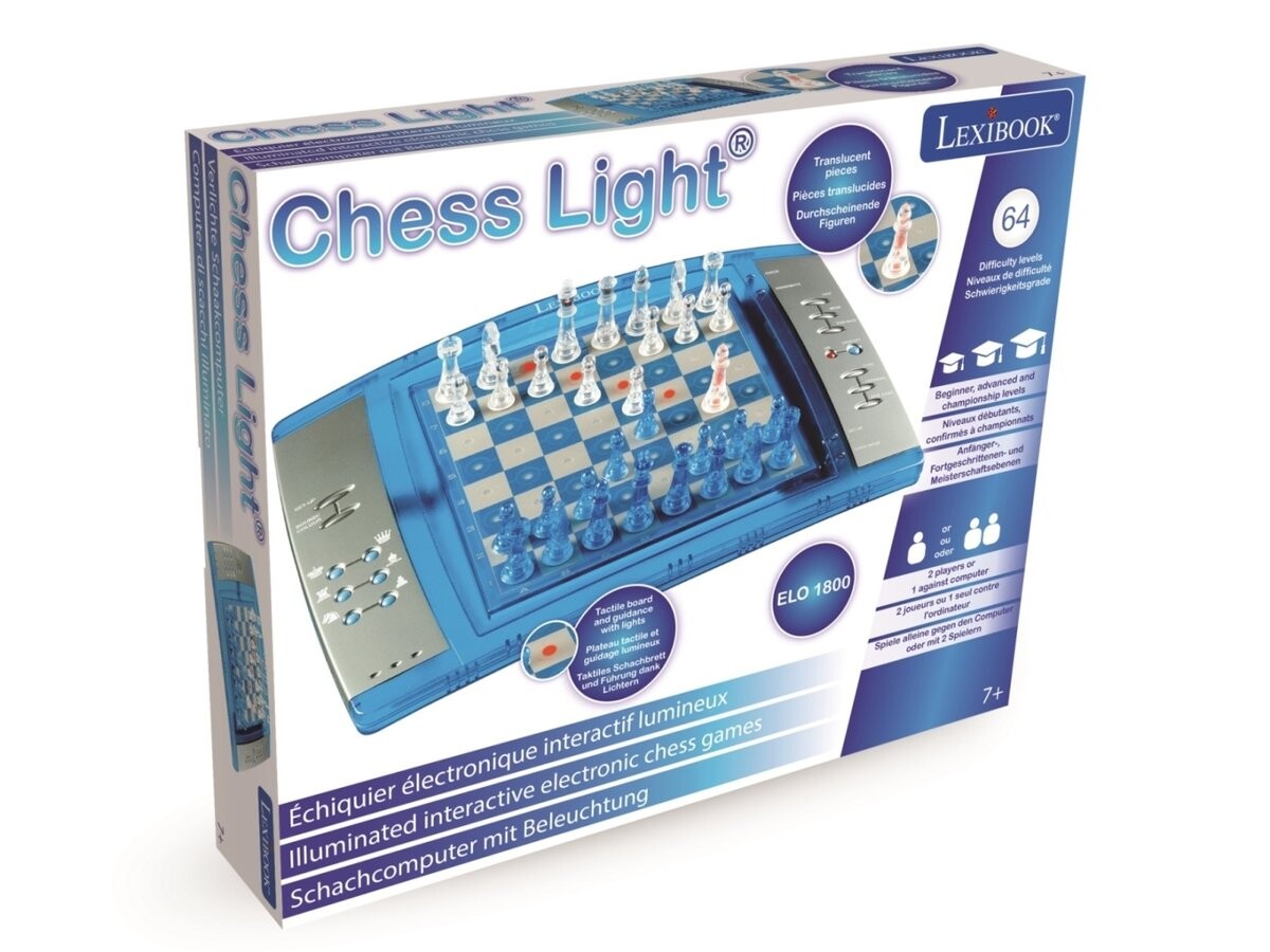 

Lexibook, Электронная шахматная игра Chesslight Luminous Lcg3000