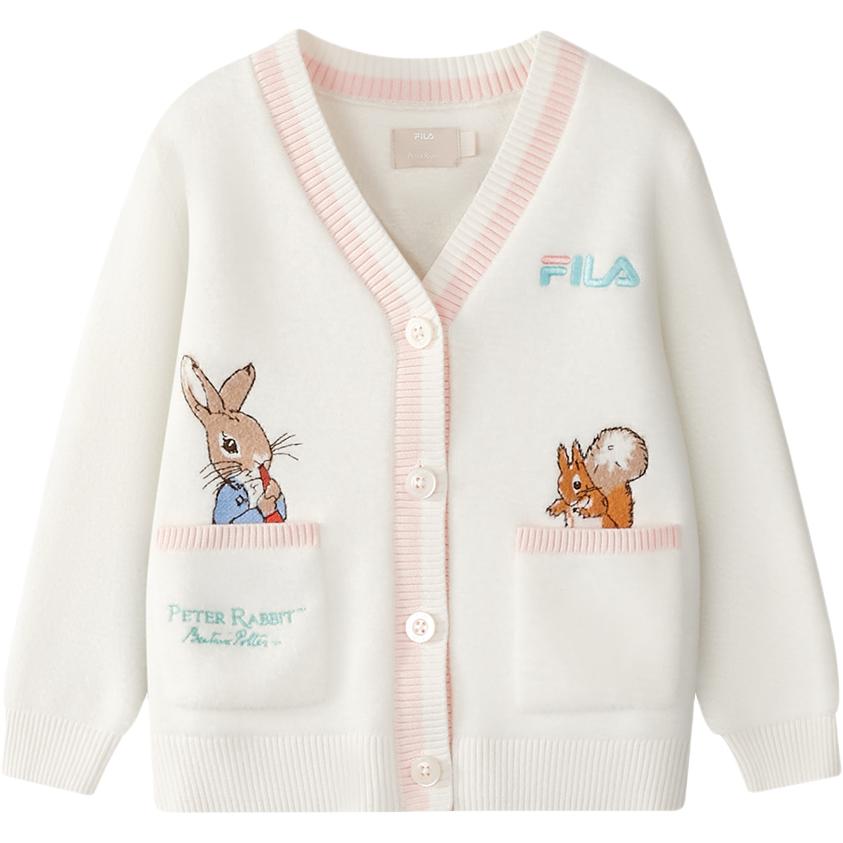 

Свитер BIDETU,LIANMINGKUAN для детей 3-7 лет FILA KIDS, белый