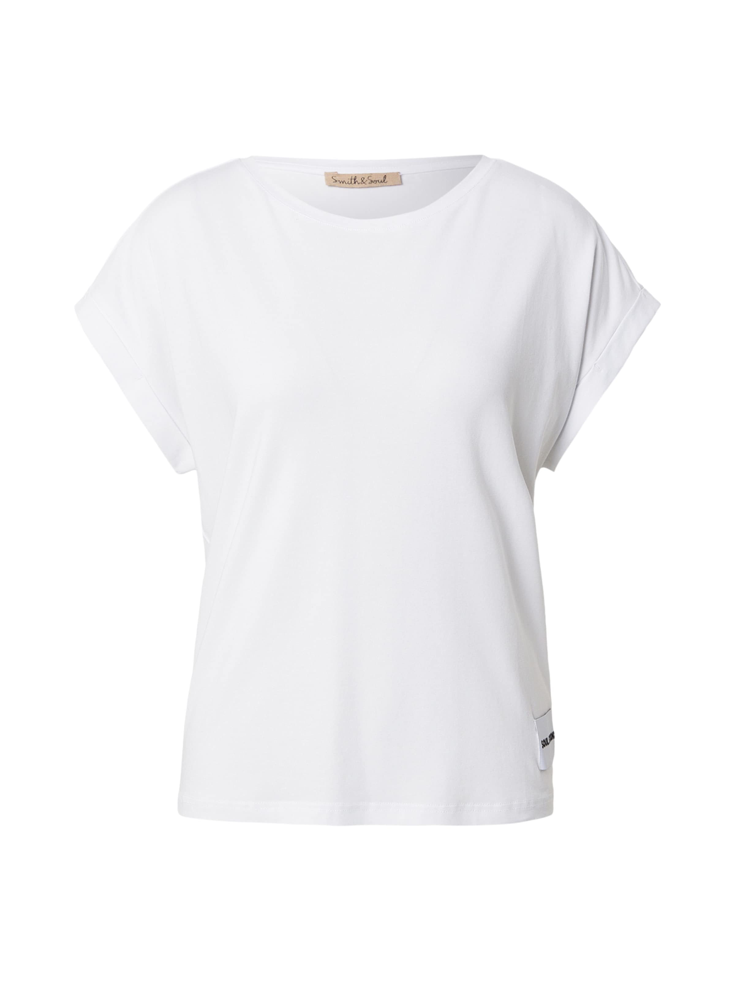 

Smith&Soul Белая оверсайз футболка, Белый, Smith&Soul Белая оверсайз футболка