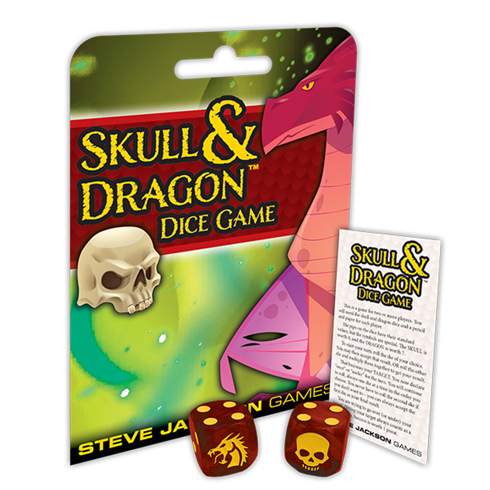 

Настольная игра Steve Jackson Games Skull & Dragon Dice Game