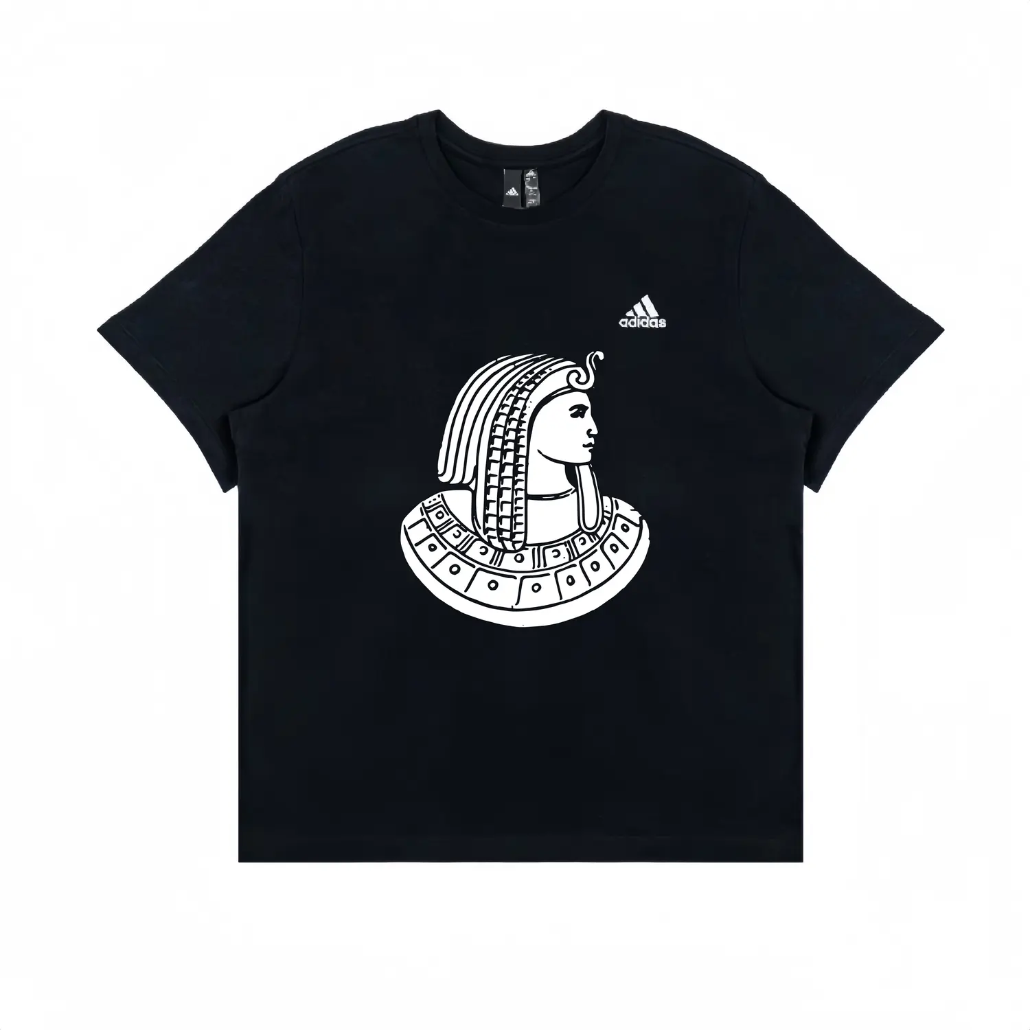 

Футболка унисекс черная Adidas, черный