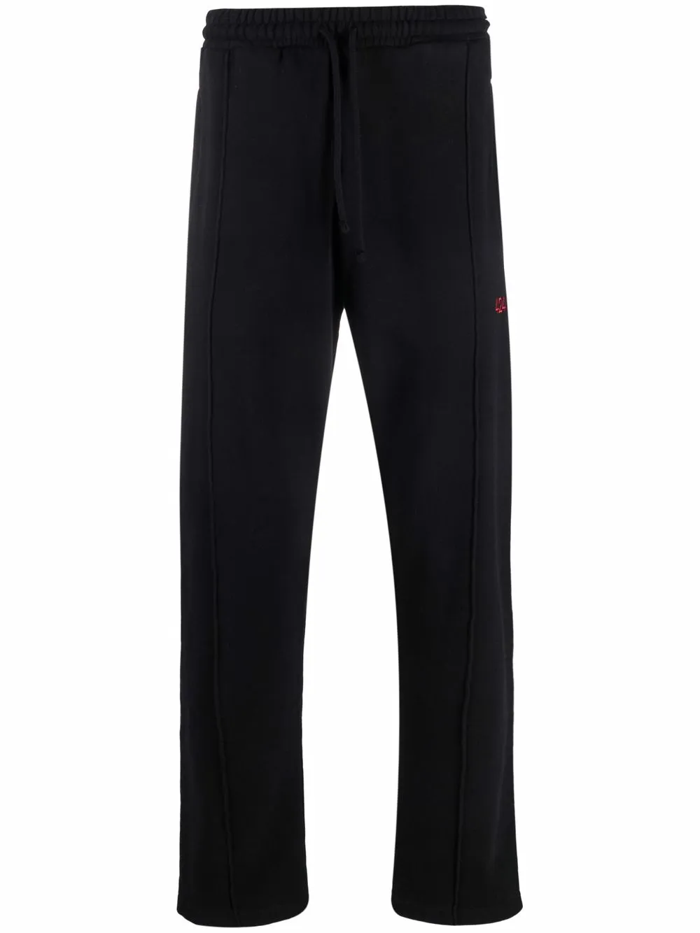 

Спортивные брюки с вышитым логотипом 424, черный