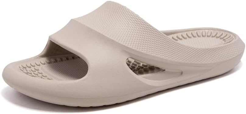 

Шлепанцы BYDZKJ с нескользящей подошвой, толстой мягкой платформой, для женщин и мужчин, с сильным эффектом отскока, унисекс, для душа и ванной, для взрослых пар, для дома и улицы, кофейный