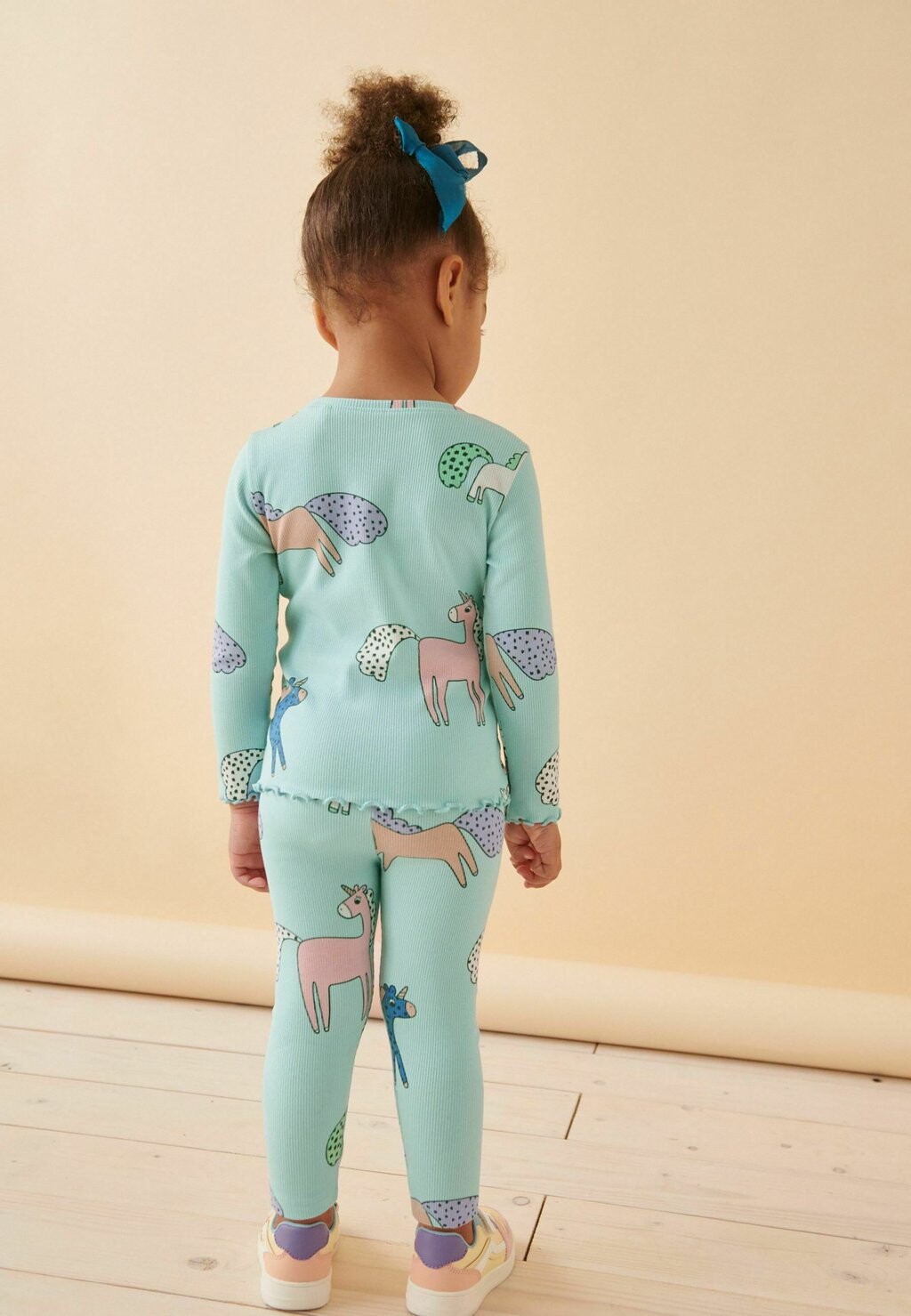 

Брюки STANDARD, Leggings Next, пестрый синий