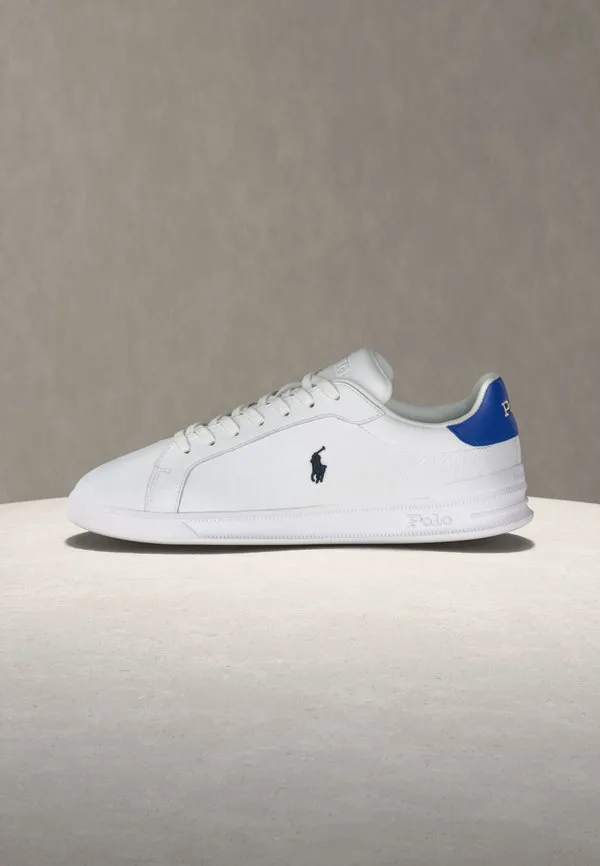 Кроссовки унисекс Polo Ralph Lauren, White/Heritage Blue/Hunt Navy — фото 2