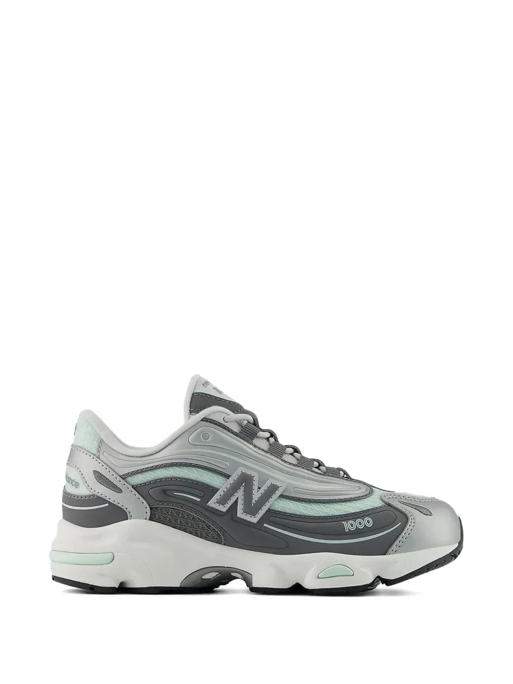 Кроссовки 1000 New Balance Kids, серый — фото 2