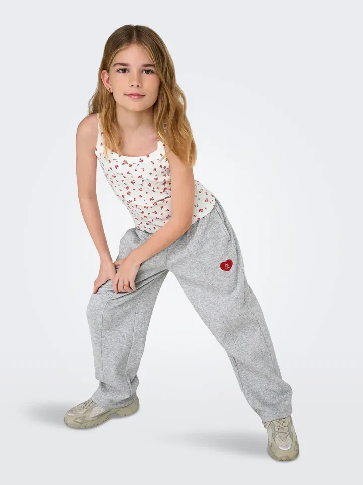 Спортивные штаны меланжевые KIDS ONLY, серый — фото 2