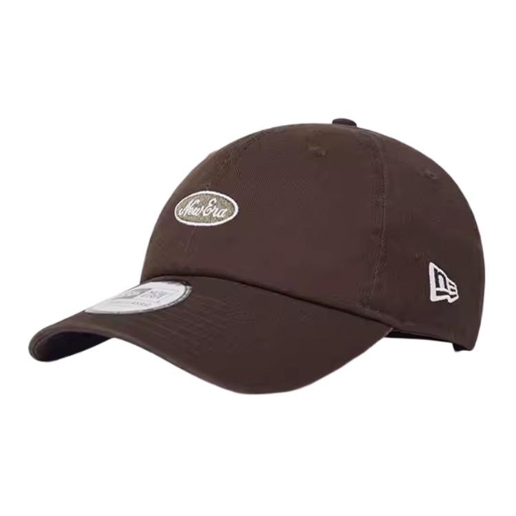 

New Era Хлопковая бейсболка унисекс коричневая, Brown