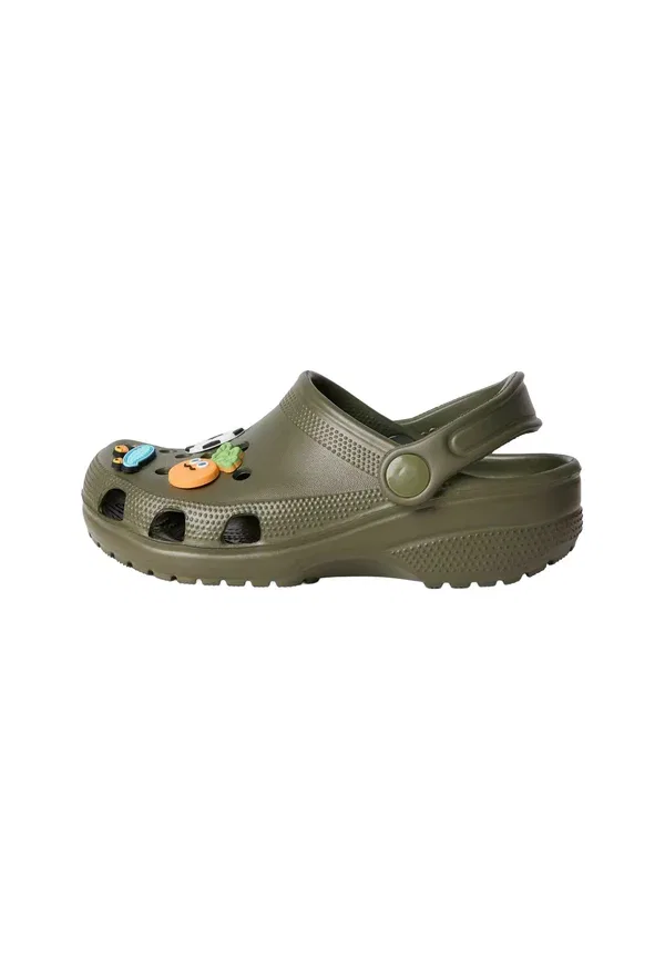 Мюли из синтетики Name It, Khaki, хаки