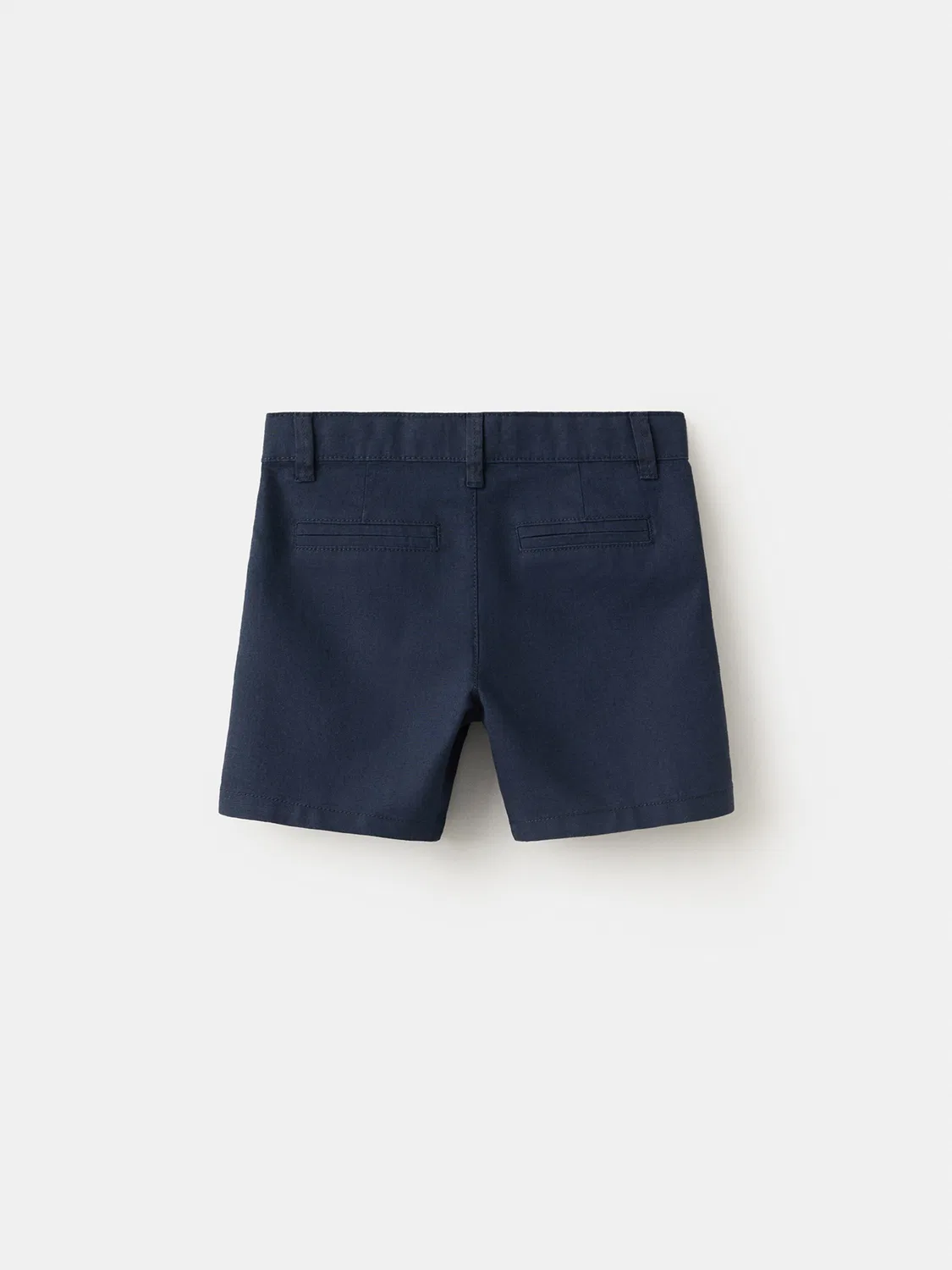 Детские шорты Mango Kids Regular Pants BIKEB темно-синего цвета — фото 2
