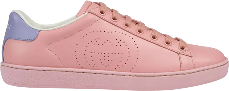 Кроссовки Gucci Wmns Ace Interlocking G - Pink Blue, синий