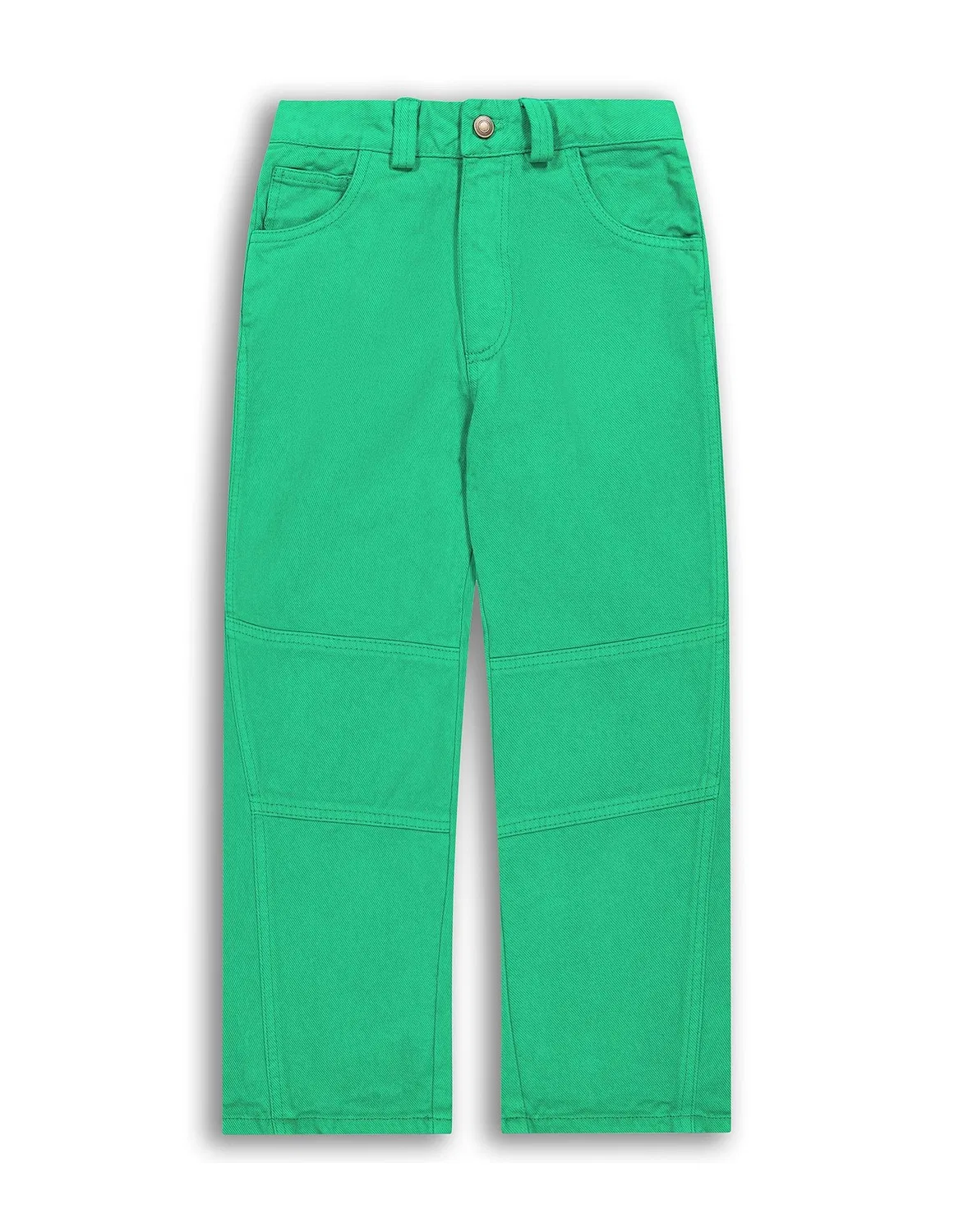 Детские джинсы для мальчиков с завышенной талией Morley, зеленый