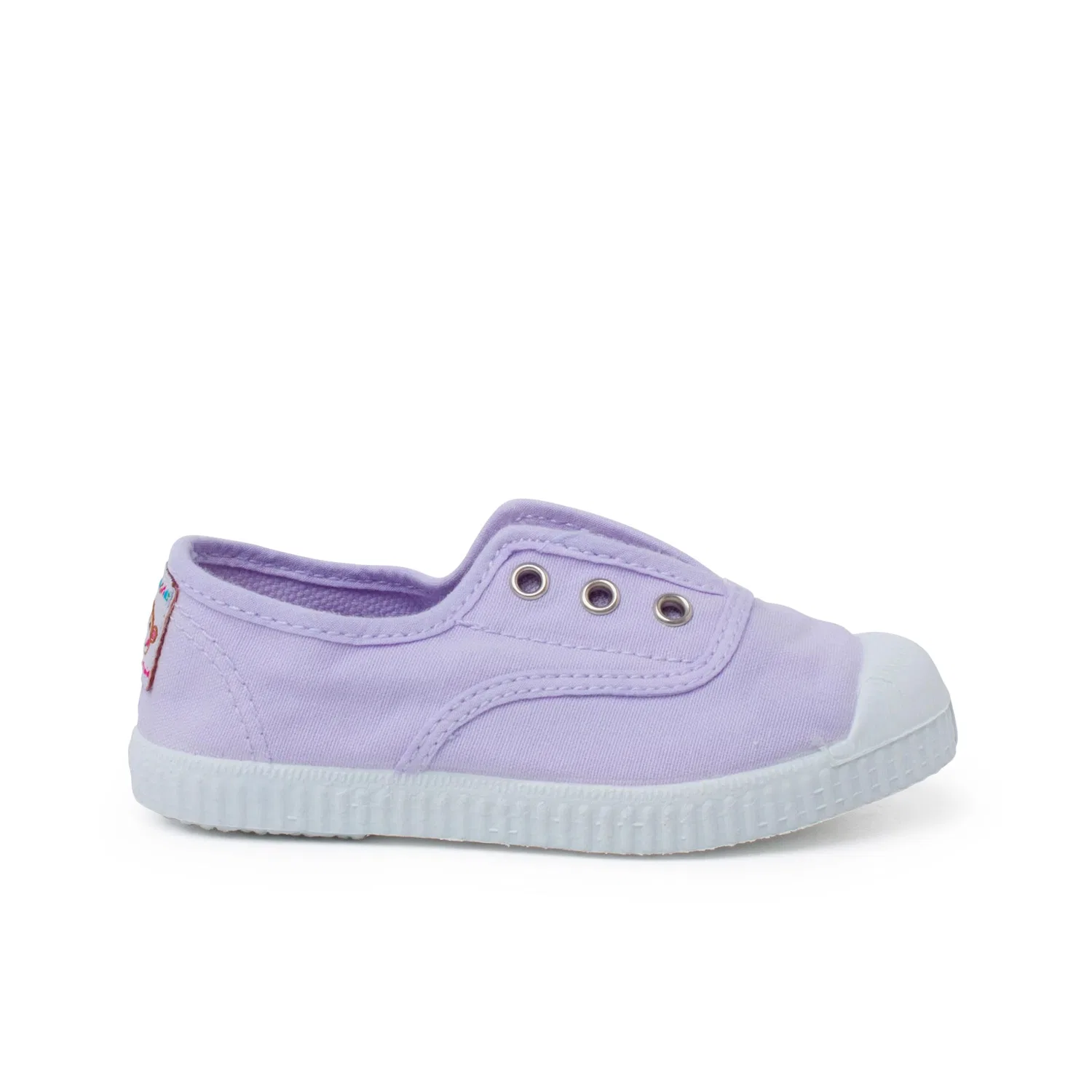 Детские кеды без шнурков Pisamonas Canvas Rubber Toe Shoes, Purple