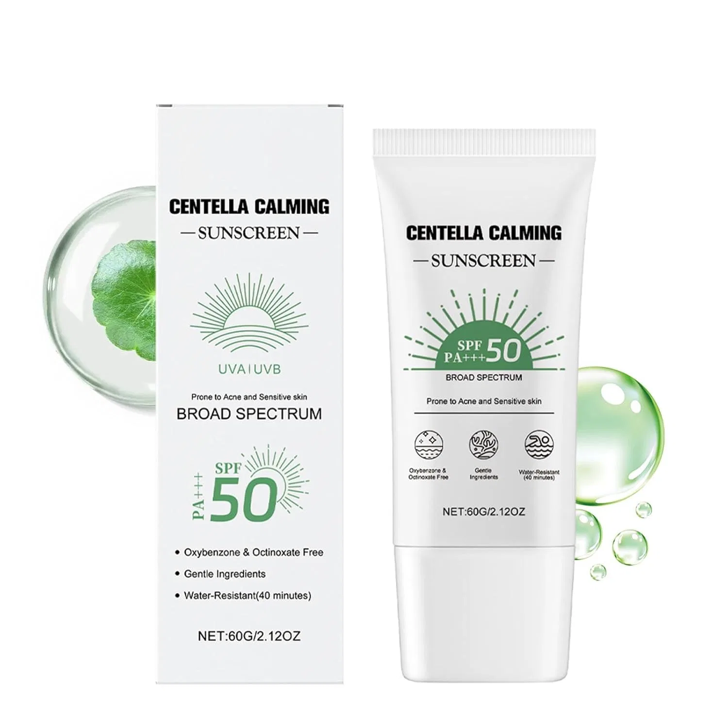 Солнцезащитный крем SPF 50 PA+++ Water-Fit Sun Serum, Rubu22a, 60 г