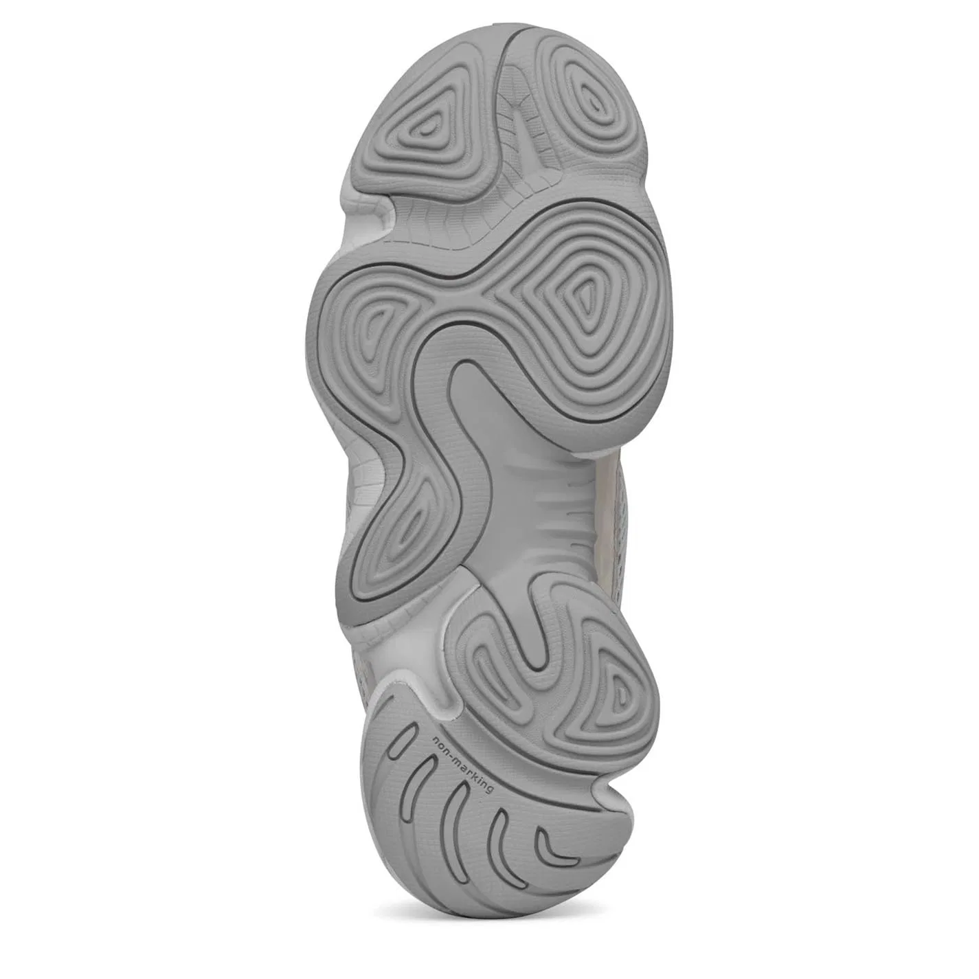Детские кроссовки для мальчиков с амортизацией Yeezy 500 Super Moon Adidas, Stone Salt — фото 4