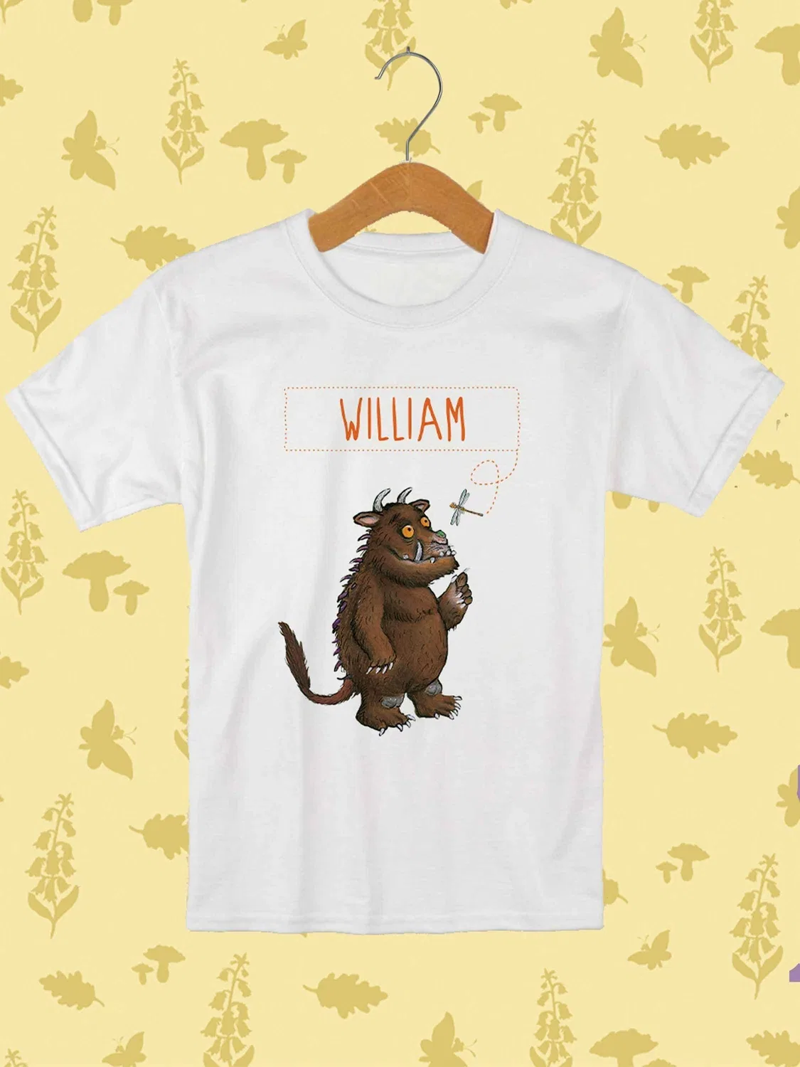 Футболка детская с принтом Gruffalo Star Editions, белый — фото 2