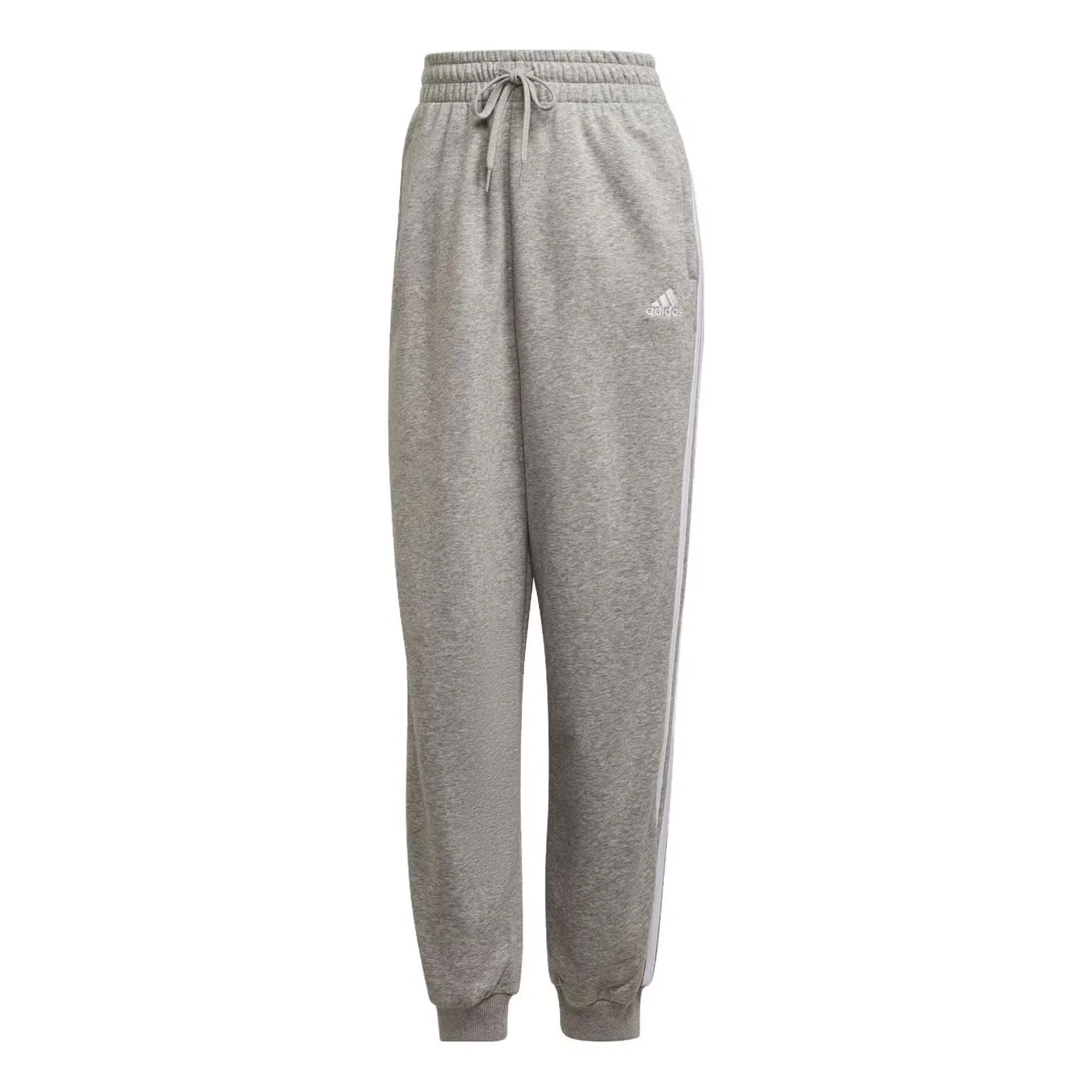Штаны с лампасами Essentials Studio Lounge Adidas, серый