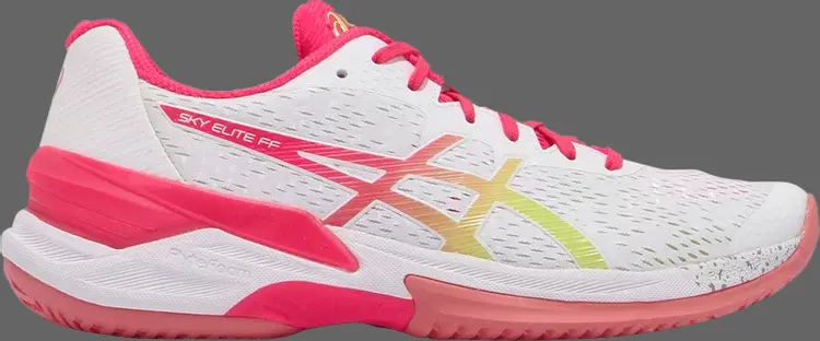 

Лимитированные кроссовки wmns sky elite ff 'white laser pink' Asics, белый, Серый, Лимитированные кроссовки wmns sky elite ff 'white laser pink' Asics, белый