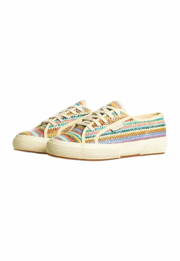 Кроссовки из синтетики Superga Multicolore — фото 2