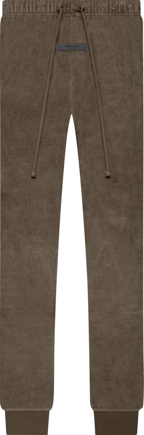 

Брюки Fear of God Essentials Velour Pant 'Wood', коричневый