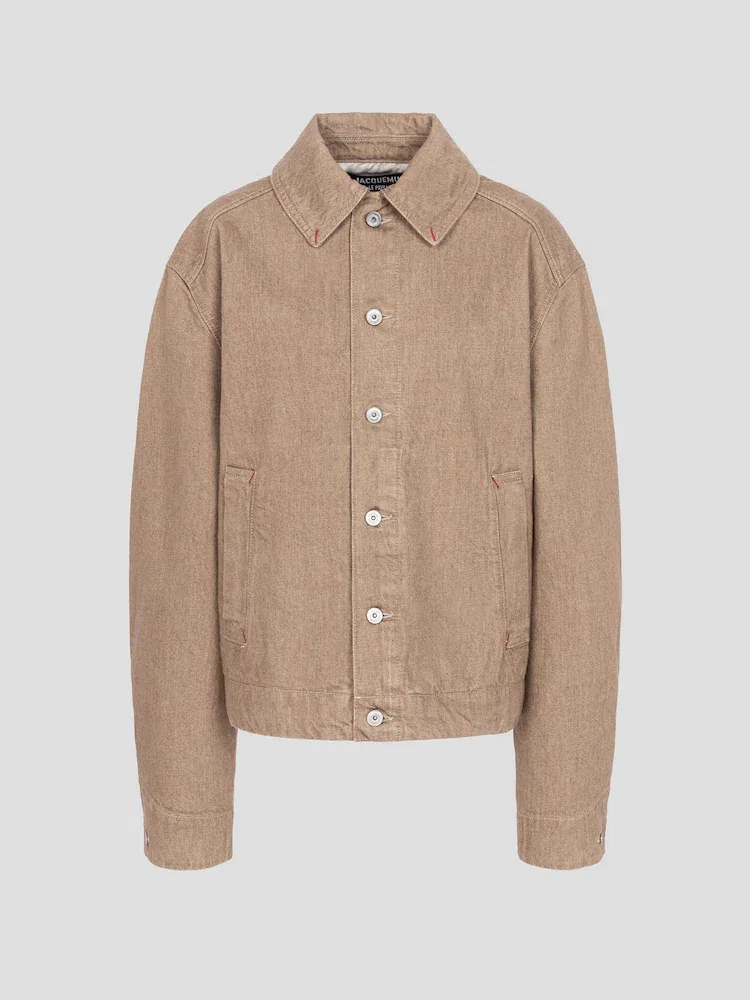 Куртка джинсовая La Veste De-Nimes Mirada JACQUEMUS, Beige