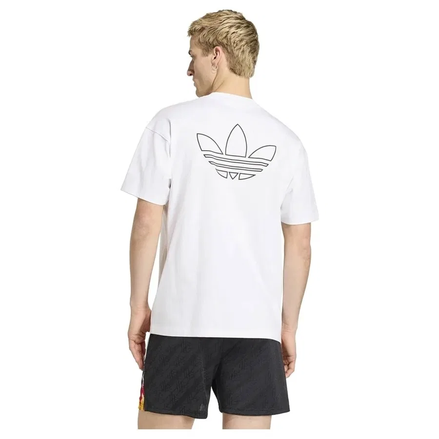 Футболка с длинным рукавом DFB TEE 94 adidas, Белый — фото 3