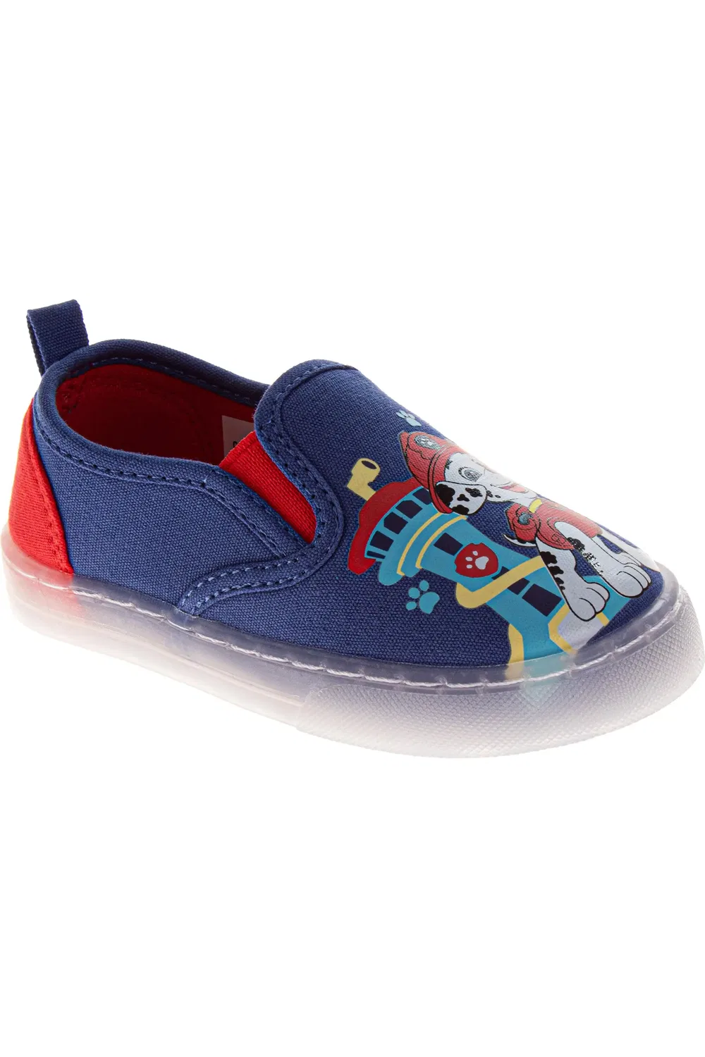 Детские кеды slip-on с персонажами Paw Patrol Nickelodeon, синий красный