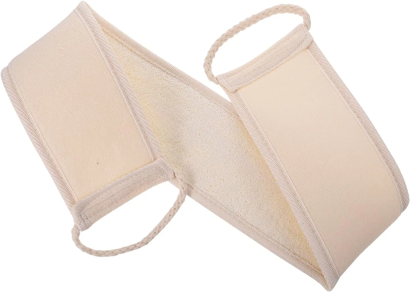Мочалка для душа, WEKAMOS, 1 шт, 68x8.5x10.8 см, Beige