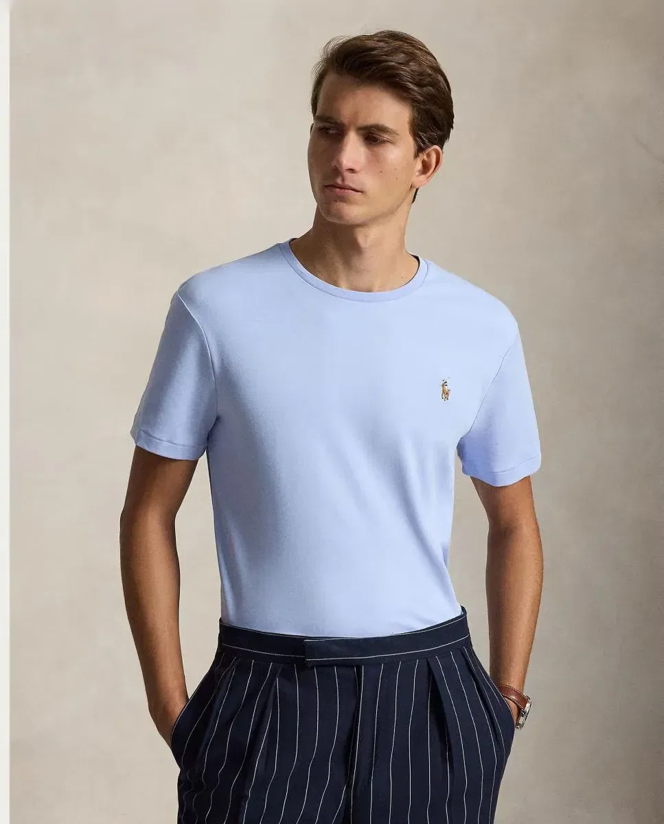 Мужская футболка с коротким рукавом Polo Ralph Lauren, Pale Blue
