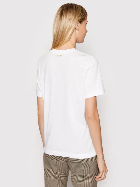 Футболка relaxed fit Ecosa Boss, белый — фото 2