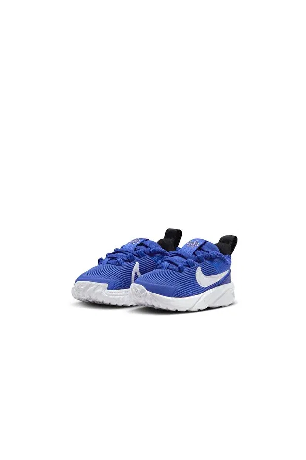 Детские кроссовки для девочек спортивные Star Runner 4 NN TD Nike, Blue — фото 3