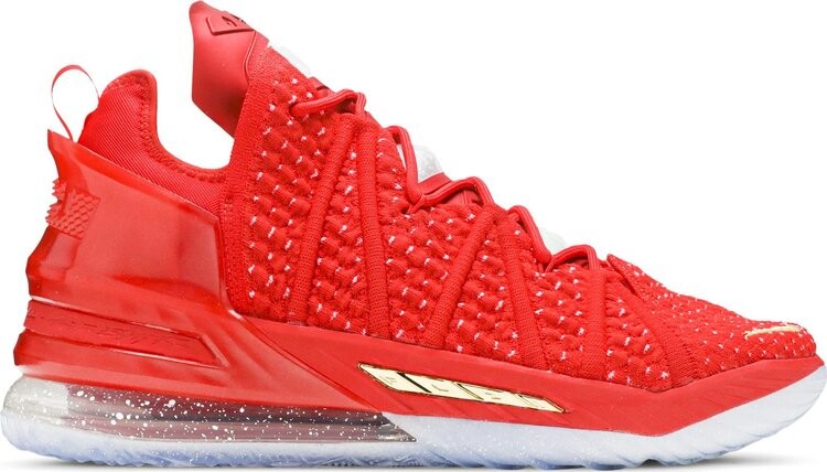 

Кроссовки Nike LeBron 18 'X-Mas In LA', красный