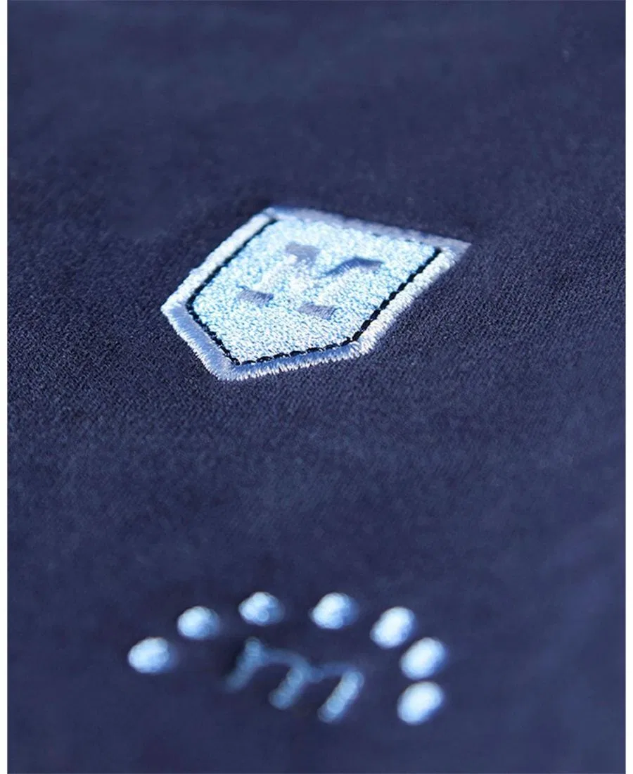 Свитшот с принтом Multi Patch MeMoi, Navy-Blue — фото 3