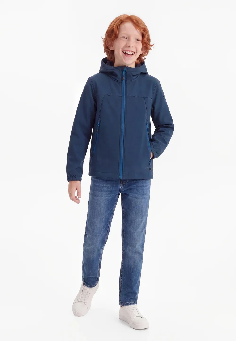 Куртка унисекс Konan из софтшелла Icepeak, Dark Blue