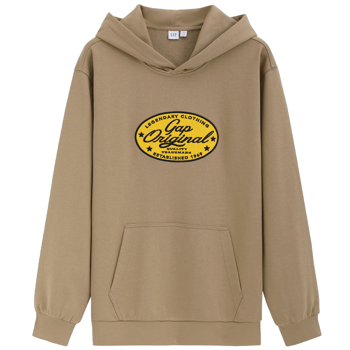 

Весенняя повседневная толстовка Men's GAP, хаки