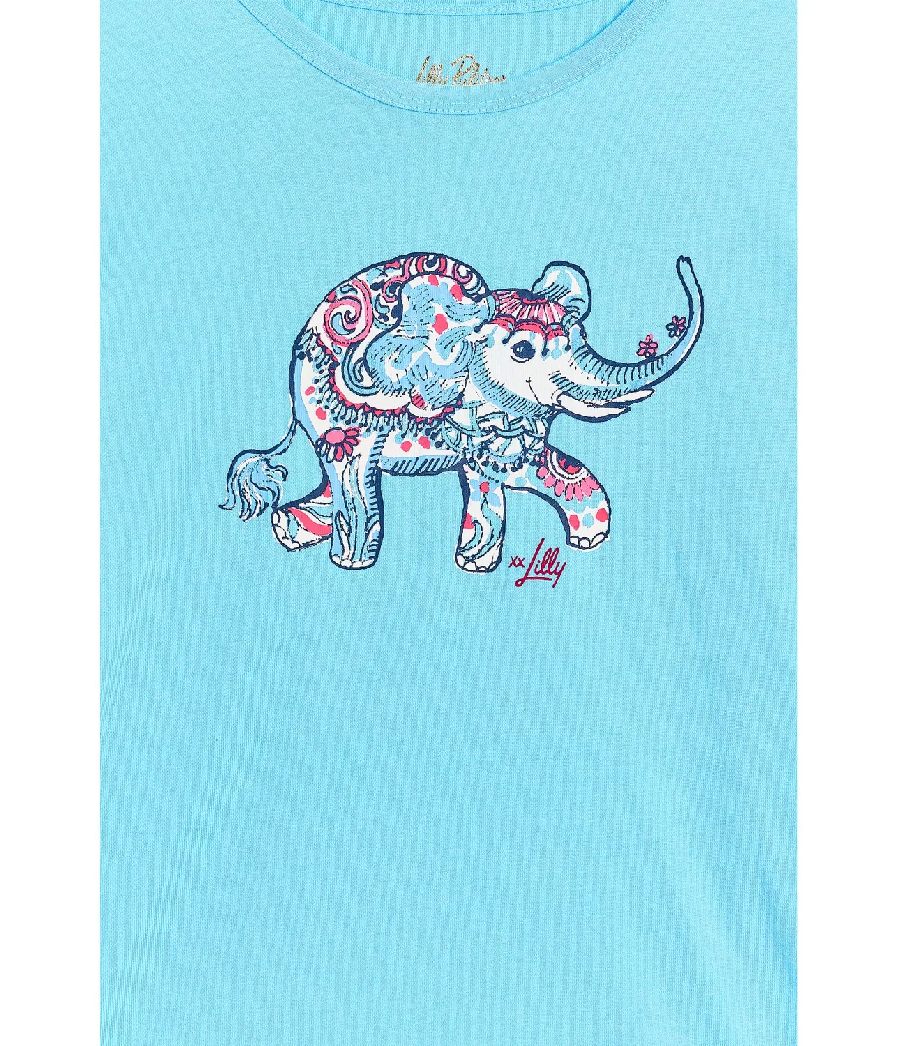 Топ Mini Clairmont Top (для малышей, маленьких и больших детей) Lilly Pulitzer Kids, Multi Paisley Parade — фото 3