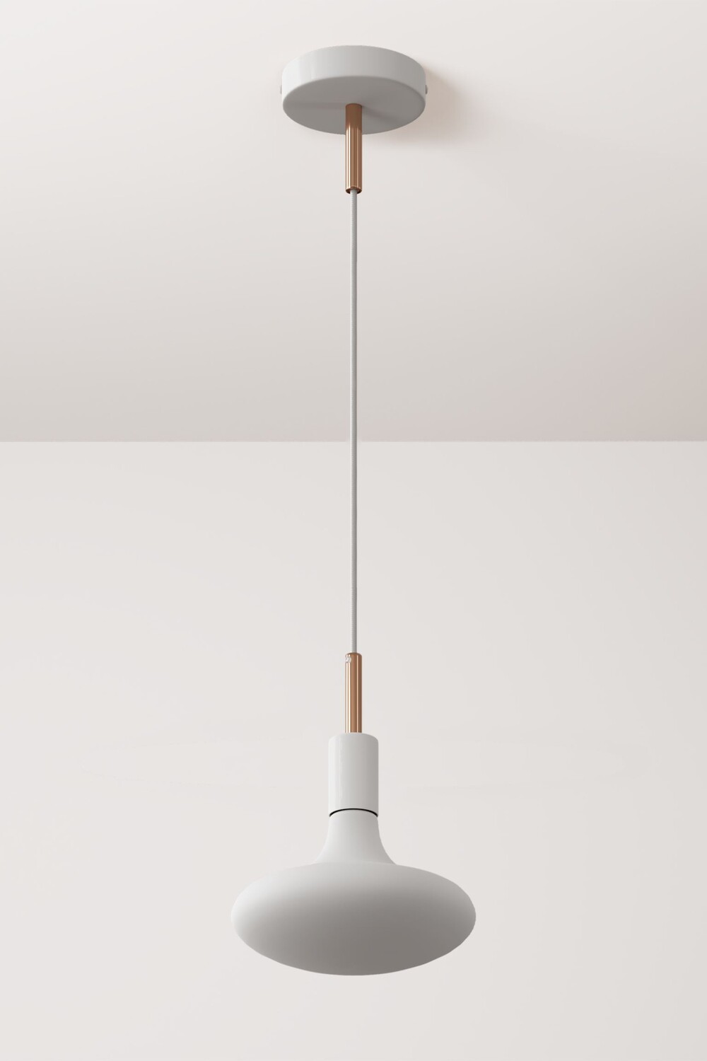 

Потолочный светильник Creative Cables Metal, белый/медный