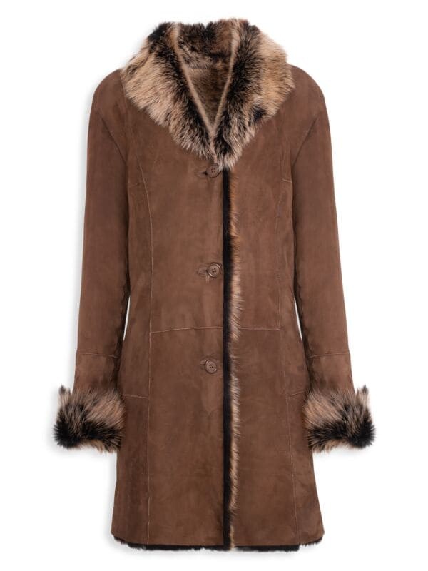 

Дубленка WOLFIE FURS Made for Generation Toscana, черный