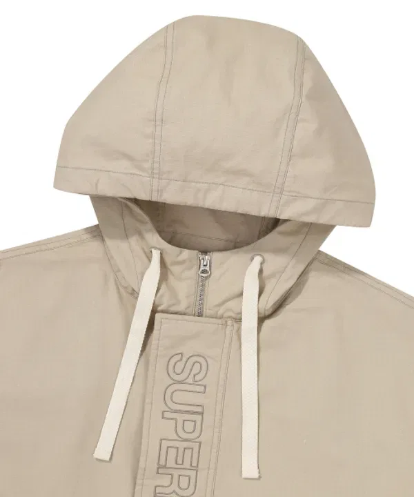 Ветровка Essential, Windbreaker, Superdry, бежевый — фото 4