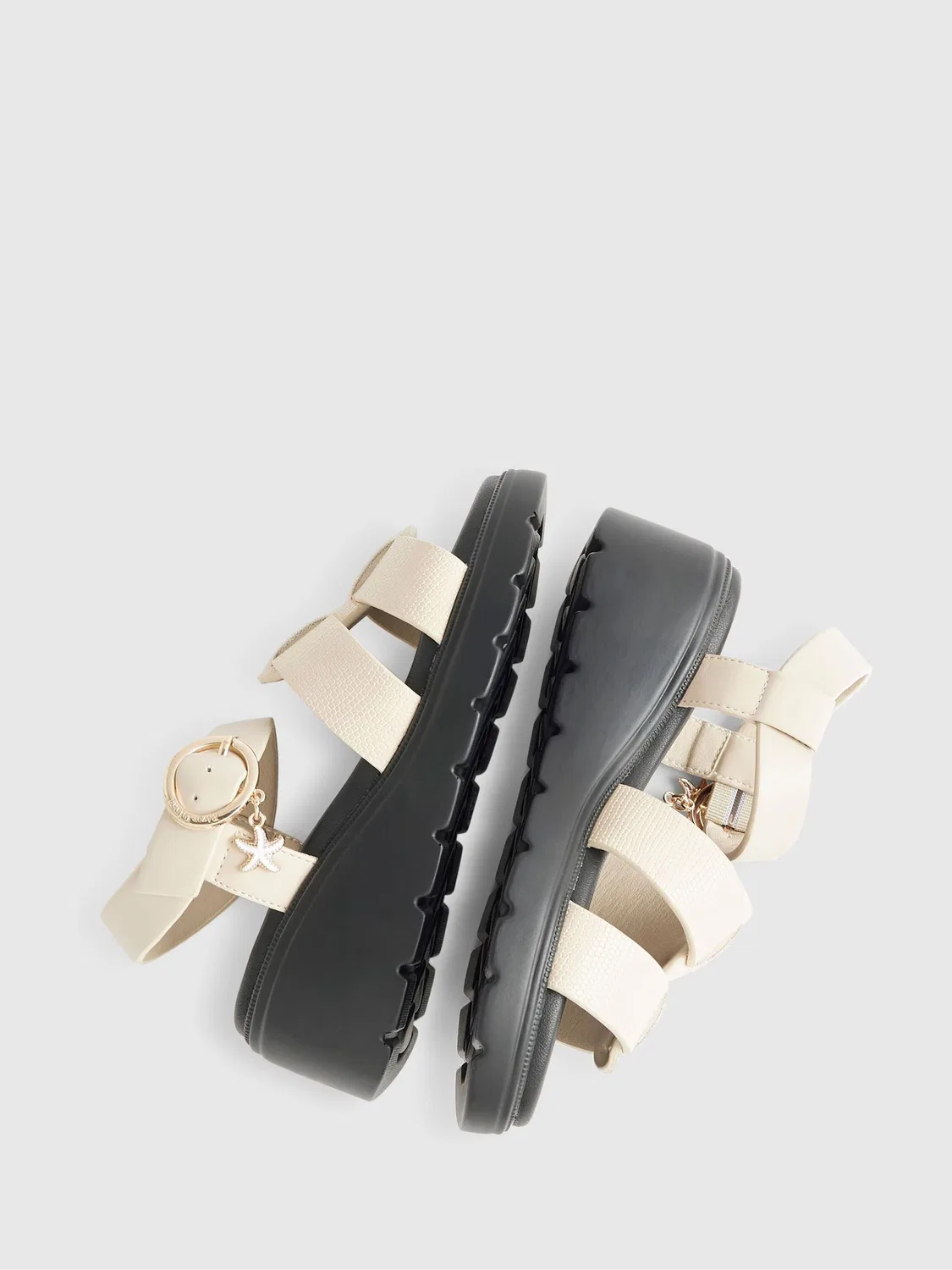 Сандалии на танкетке River Island Cream — фото 3