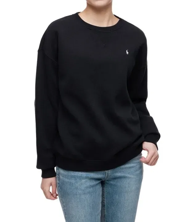 Флисовый пуловер Polo Ralph Lauren, черный