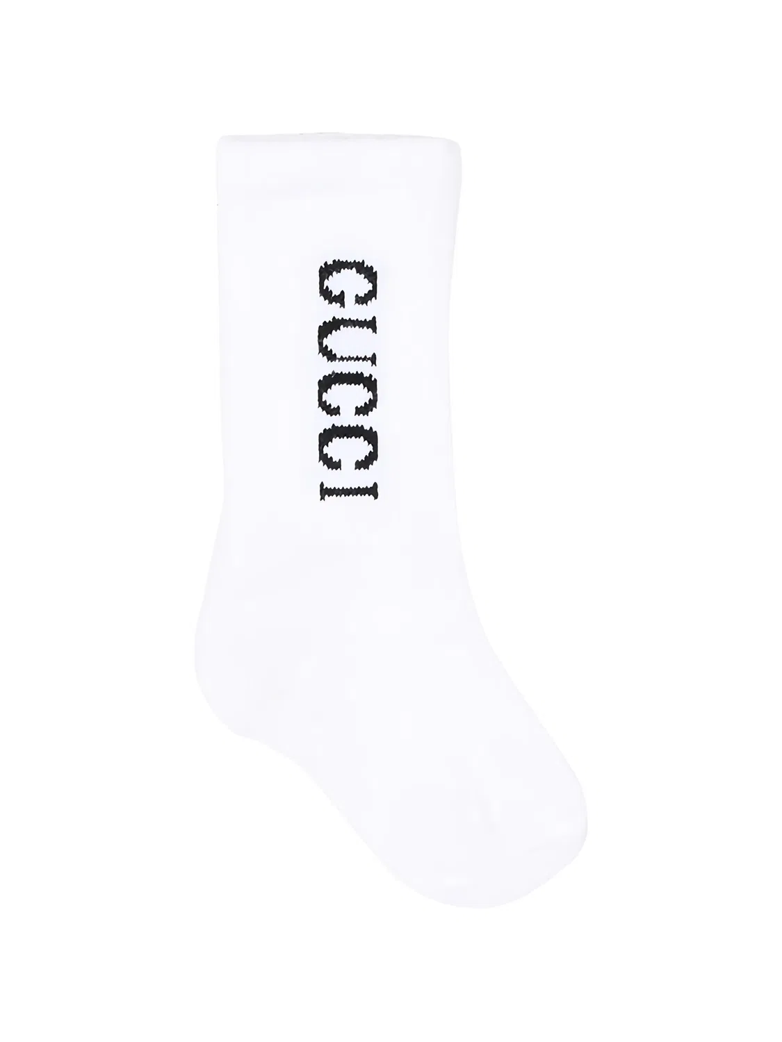 Носки с логотипом Gucci Kids, белый