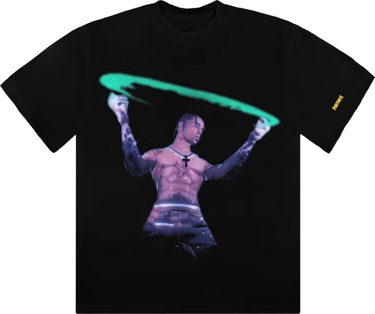 

Футболка Cactus Jack by Travis Scott Stargazing T-Shirt 'Black', черный