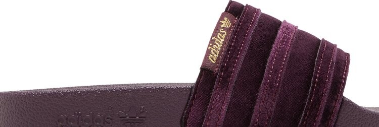 Сандалии Adidas Wmns Adilette Slide 'Victory Crimson', красный — фото 3