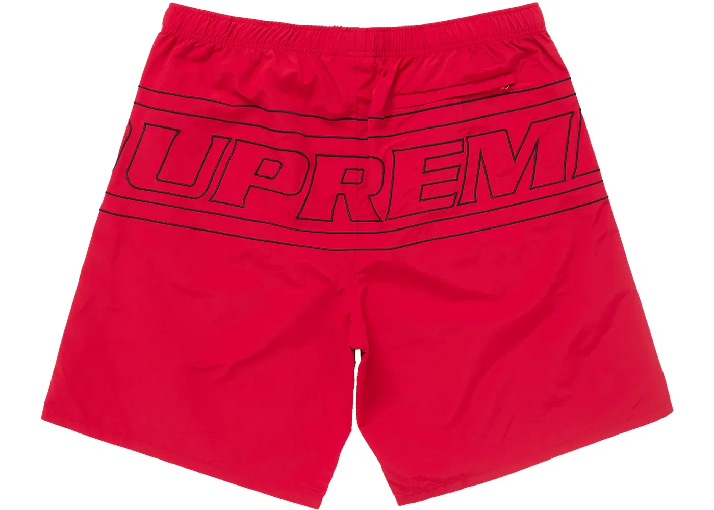 Мужские шорты с принтом Supreme Short, Red — фото 2
