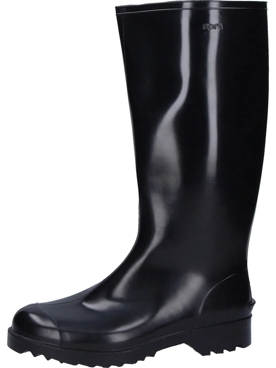 Резиновые сапоги nora 'Gummistiefel Anton in schwarz' черного цвета — фото 2