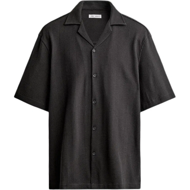 Мужская рубашка Carbon Moderate ZARA, Carbon